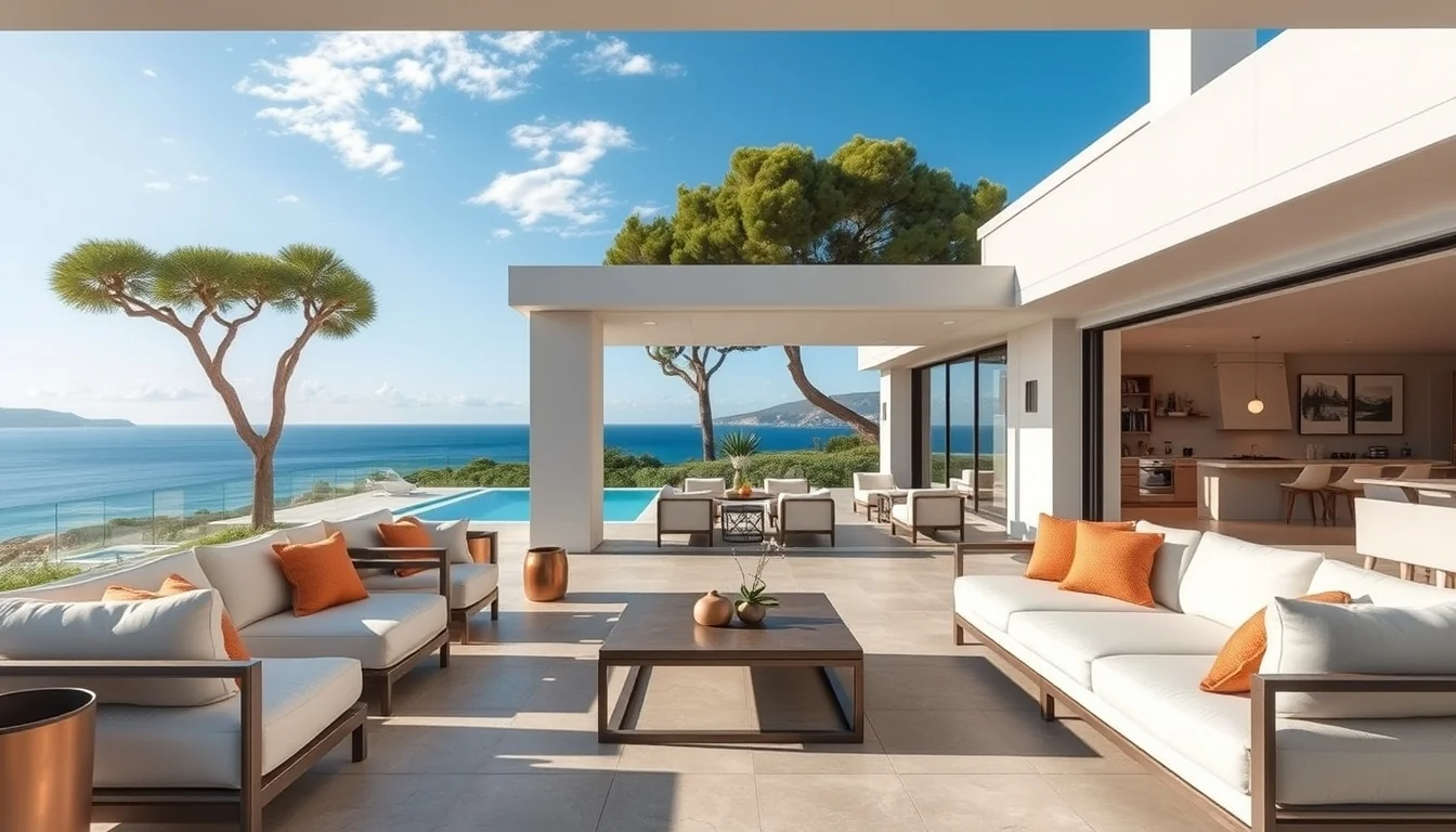 スペインの高級ヴィラでの滞在